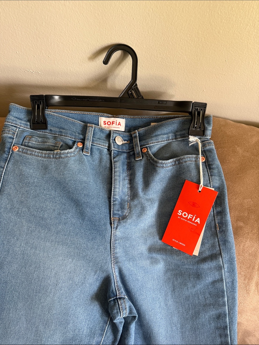 Sofia by Sofia Vergara Women’s Light Blue Denim Jeans